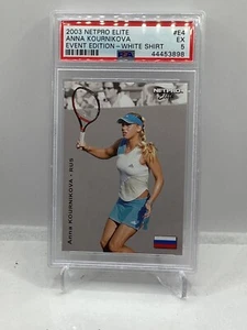 2003 Netpro Elite Event Edition #E4 Anna Kournikova PSA 5 - Picture 1 of 2