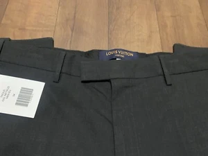 Men’s Louis Vuitton Uniform Cigarette Trousers 38 X 35 Virgin Wool ($1,110) - Picture 1 of 24