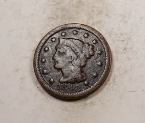 1848 Flechthaar großer Cent * XL733 - Bild 1 von 2