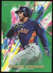 2020 Topps Inception Green #37 George Springer! *PWE* - Bild 1 von 2