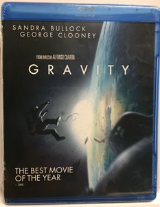 Gravity (Blu-ray,2013,2-Disc Set) Sandra Bullock,George Clooney,BRAND NEW! - Picture 1 of 8