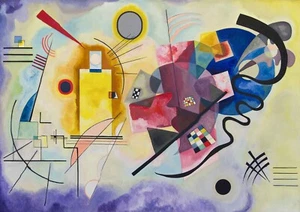 Colección Wassily Kandinsky 1 PÓSTER IMPRESIÓN A5-A2 Estilo Abstracto Pared Arte Decoración - Imagen 1 de 14