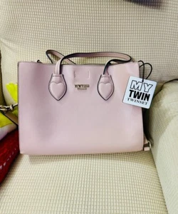 Twinset My Twin Borsa a Mano in Similpelle Rosa - Foto 1 di 8