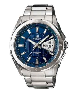 CASIO Reloj Hombre Edifce 10 Bar Impermeable con Cristal Mineral Fecha EF-129D-2AVEF - Imagen 1 de 2