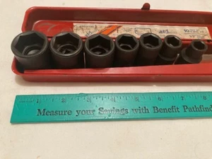 JAPAN QUALITY - ATD TOOLS 1/2" DRIVE 6 POINT IMPACT SOCKETS (7) - FREE SHIP - Picture 1 of 10