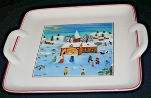 Villeroy & Boch Naif Bandeja Cuadrada de Navidad para Servir Sándwich Luxemburgo (1) - Imagen 1 de 4