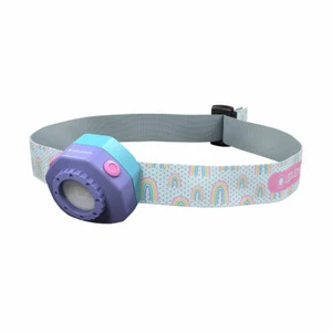 Led Lenser Kids Rechargeable Headlamp Purple 40 Lumens - Picture 1 of 1