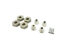 NEU Losi Tenacity DB TT Pro 12 mm Metallrad Sechskantnabe Satz Sechskantstifte Muttern SCT MT - Bild 1 von 3