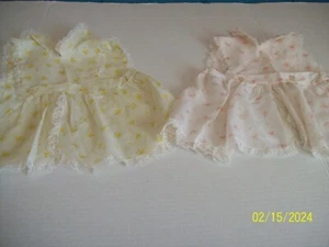 Infant, Sundresses, Set of 2, Yellow, Pink, Sz. S - Picture 1 of 5