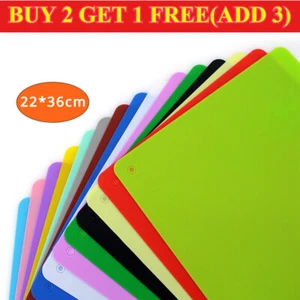22*36cm Non-slip Silicon Kitchen Table Mat Washable Insulation Placemat UK NEW - Picture 1 of 33