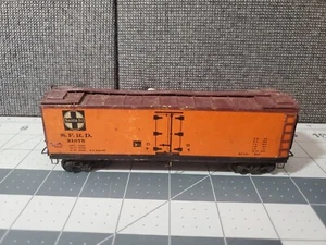 HO Mantua VTG Santa Fe SFRD 21675 Box Reefer Rare Call # metal wheels - Picture 1 of 10