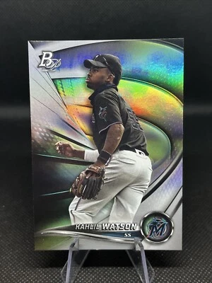2022 Bowman Platinum #TOP-98 Kahlil Watson Top Prospects - Image 1 of 2