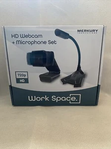 MERKURY HD WEBCAM + MICROPHONE SET - NEW - Bild 1 von 2