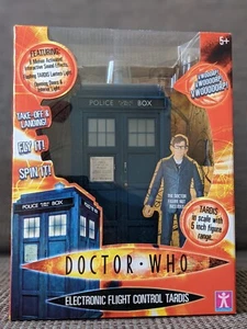 10th Doctor Who Flight Control TARDIS Light & Sound Electronic Police Boxed - Picture 1 of 10