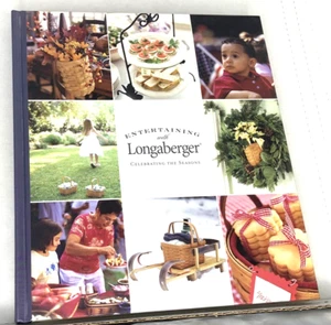 first printing, ENTERTAINING WITH LONGABERGER, HB, 192 PGS, VGC - Picture 1 of 10
