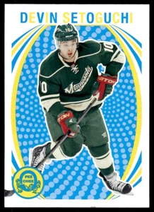 2013-14 O-Pee-Chee Retro Devin Setoguchi Minnesota Wild #14 R126 - Picture 1 of 2