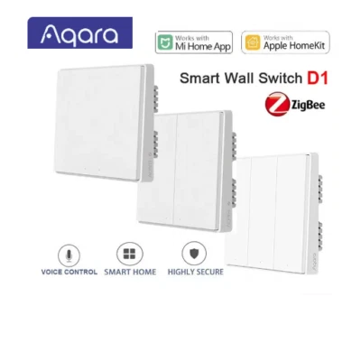 Aqara D1 Smart Switch Wall Panel ZigBee Wireless Light App Control Homekit - Bild 1 von 4