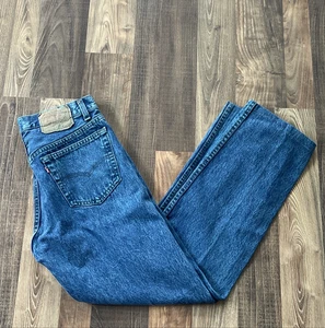 Levi's 501 0674 Jeans Uomo Vestibilità Reale W30 L29 Blu Vintage - Foto 1 di 16