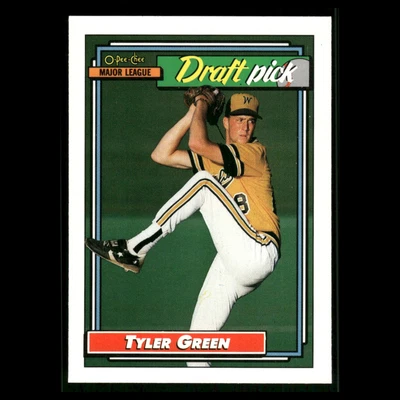 Tyler Green Rookie #764 1992 O-Pee-Chee Draft Pick Philadelphia Phillies Card NM - Image 1 of 3