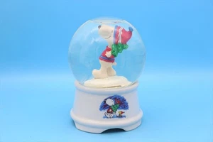 1980s Willitts Designs Snoopy Music Box Vintage Santa Claus is Coming to Town JP - Picture 1 of 8
