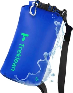 Lightweight 5L Waterproof Dry Bag for Kayaking & Travel - Picture 1 of 5