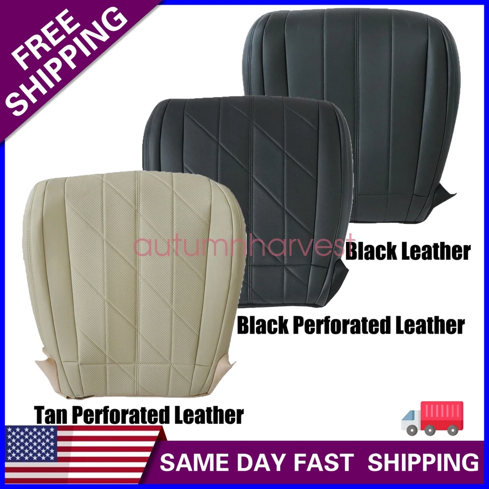 Cubierta de asiento de cuero inferior para conductor/pasajero Infiniti FX37 FX50 2009-2017 Foto 1 de 1