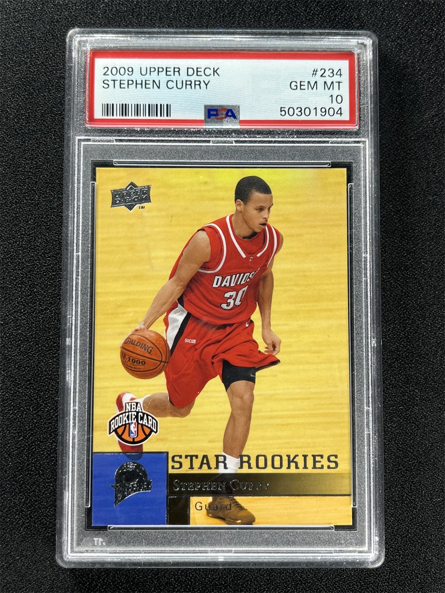 Upper Deck Stephen Curry Basketball Sports Trading Cards