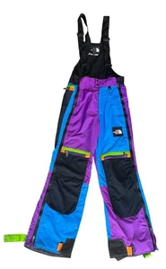 RARE Vintage The North Face Mens Size XS Ski Snowboard Multicolor Bib *READ* - Picture 1 of 17