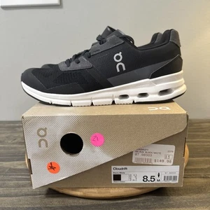 On Running Cloudrift Herren Größe 8,5 Laufschuhe schwarz weiß neu im Karton - Bild 1 von 9