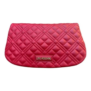 Love Moschino Quilted Borsa PU Crossbody Bag New - Picture 1 of 13