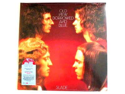 SLADE OLD NEW BORROWED AND BLUE LP SPLATTER VINYL - Image 1 of 2