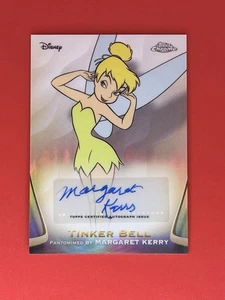 TINKER BELL (Margaret Kross) 2025 Topps Chrome Disney AA-MK - GEM - Picture 1 of 2