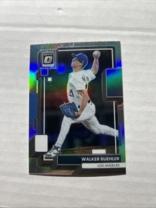 Walker Buehler 2022 Donruss Optic Silver Prizm #142 Los Angeles Dodgers - Picture 1 of 2