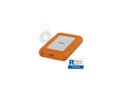 LaCie Rugged Secure USB-C 2TB All-Terrain Encrypted Portable Hard Drive Model - Image 1 of 4