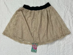 Women’s Skirt Khaki YA Los Angeles Skirt Closet Candy Medium - Picture 1 of 6
