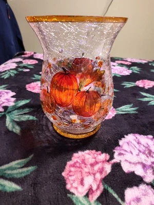 YANKEE СВЕЧА ТЫКВЫ ТРЕСК СТЕКЛА 8 В ВЫСОТУ НОВЫЙ 1256639 - Изображение 1 из 4