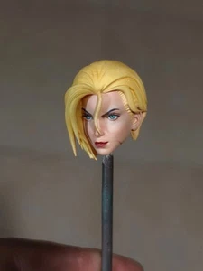 Figura de acción modelo de niña Cammy callejera esculpida de cabeza 1:12 para mujer modelo corporal de 6"" - Imagen 1 de 9