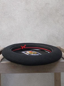 Elosegui Black Super Lujo Basque Beret diameter 11.5" Made in Spain 100% Wool - Picture 1 of 5