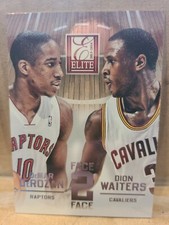 2013-14 Demar DeRozan Dion Waiters Panini Elite Face 2 Face Insert 