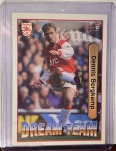 BERGKANP ARSENAL Fans Selection 1997/1998 Futera Trading Card 97/98 DREAM TEAM - Picture 1 of 8