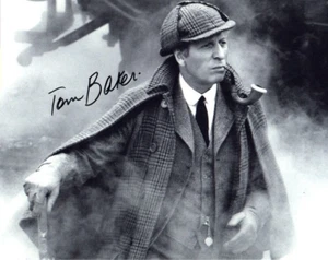 Television Autograph: TOM BAKER (The Hound of the Baskervilles) Signed Photo - Picture 1 of 1