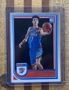 2022 Panini NBA Hoops CHET HOLMGREN Rookie Card RC #232 - Thunder - Picture 1 of 2