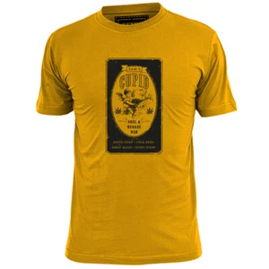 Mens Sam Cooke Cupid Soul And Reggae Bar T Shirt Weed Spliff Doctor Marley - Picture 1 of 2