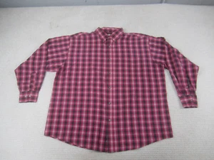 Wrangler Hemd Herren XXL 2XL rosa schwarz kariert Riata Button Down Langarm - Bild 1 von 7