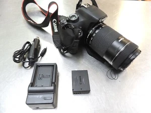 Canon EOS Rebel T5 18MP Digital SLR Camera w/EFS 55-250mm Image Stabilizer Lens - Picture 1 of 2