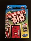 Monopoly Bid Card Game *NEW* by Hasbro Gaming
