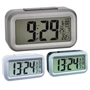 TFA 60.2553 Lumio Plus Funkwecker digital Innentemperatur Datum LCD Snooze - Bild 1 von 11