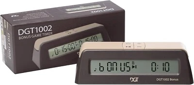DGT 1002 Reloj de Ajedrez Temporizador con Temporizador de Bonificación Foto 1 de 2