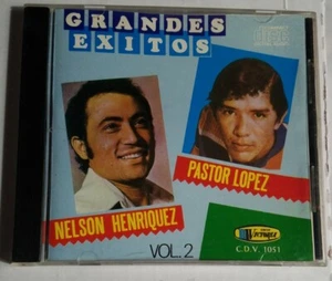 Nelson Enriquez Y Pastor Lopez Exitos Vol 2 Grandes Exitos Cd Original Venezuela - Picture 1 of 4