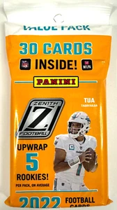 ๐๐ฅ 2022 Panini Zenith NFL Value Pack w/30 Cards 5 Rookie Cards, Inserts, etc๐ฅ - Picture 1 of 2